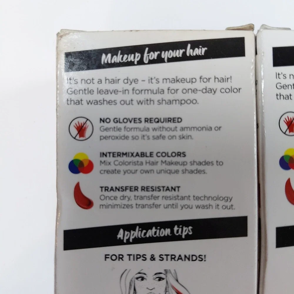 (3) L'Oreal Colorista Hair Makeup Auburn Bronze20 - 1 Day Color